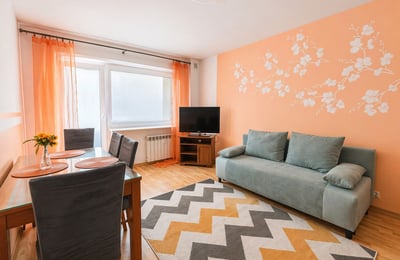 Alquiler de apartamento soleado y acogedor en una zona tranquila, 44 m², Varsovia, Polonia