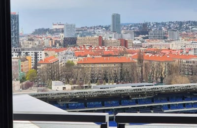 Rent a modern, stylish apartment with city view, 62 m², Nové Mesto, Bratislava, Slovakia