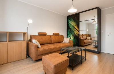 Vermietung einer hellen, komfortablen Wohnung, 50 m², Saska Kępa, Warschau, Polen