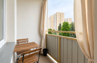 Vermietung einer hellen, komfortablen Wohnung, 50 m², Saska Kępa, Warschau, Polen