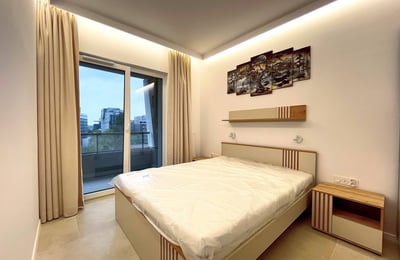 Аренда новой квартиры с террасой, 53 м², Мокотув, Варшава, Польша
