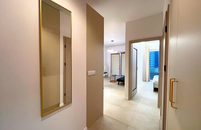 Аренда новой квартиры с террасой, 53 м², Мокотув, Варшава, Польша