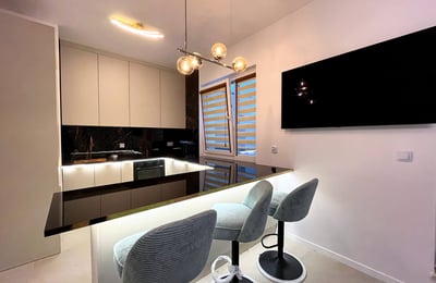Аренда новой квартиры с террасой, 53 м², Мокотув, Варшава, Польша
