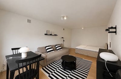 Rent of a bright, comfortable studio 30 m², City Center, Warsaw