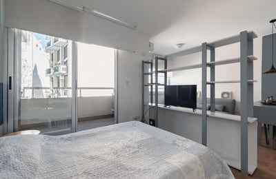 Bright Furnished Studio for Rent, Belgrano, Buenos Aires, Argentina