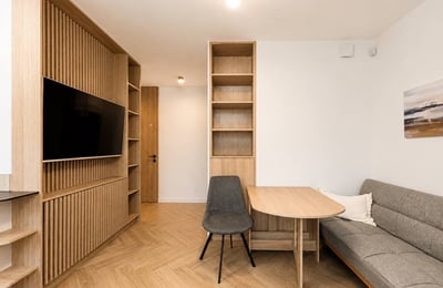 Cozy Apartment 45m² for Rent Near the Park, Saska Kępa, Warsaw, Poland