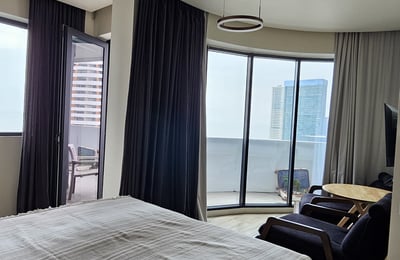 Premium Apartment with Panoramic View for Rent Near the Sea, Batumi, Georgia