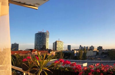 Alquiler de estudio elegante y soleado de 25 m², Bratislava, Eslovaquia