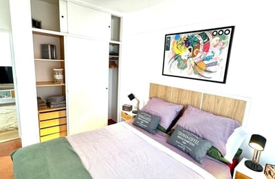 Аренда светлой уютной квартиры 55м² с балконом, Палермо, Буэнос-Айрес, Аргентина
