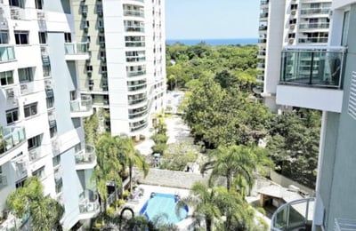 Alquiler a largo plazo de un dúplex, 106 m², en el distrito de Barra da Tijuca, Río de Janeiro, Brasil