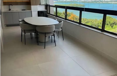 Long-term rental of a 3-bedroom apartment, 134 m², Barra da Tijuca, Rio de Janeiro, Brazil