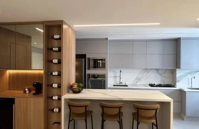 Long-term rental of a 3-bedroom apartment, 134 m², Barra da Tijuca, Rio de Janeiro, Brazil