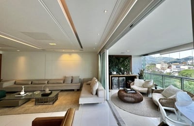 Alquiler a largo plazo de un piso de 4 dormitorios, 292 m², en Barra da Tijuca, Río de Janeiro, Brasil