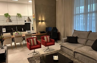 Long-term rental of a 2-room apartment, 108 m², in Barra da Tijuca, Rio de Janeiro, Brazil