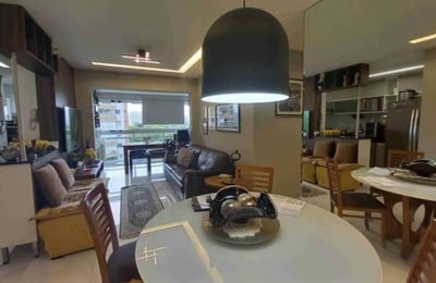 Long-term rental of a 3-room apartment, 82 m², Barra da Tijuca, Rio de Janeiro, Brazil