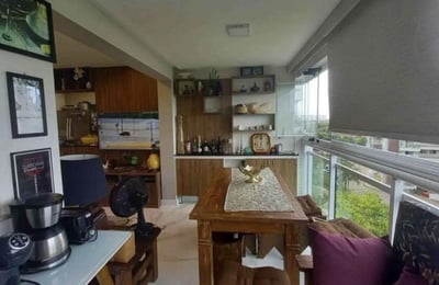 Long-term rental of a 3-room apartment, 82 m², Barra da Tijuca, Rio de Janeiro, Brazil