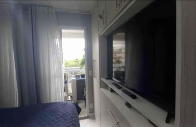 Long-term rental of a 3-room apartment, 82 m², Barra da Tijuca, Rio de Janeiro, Brazil