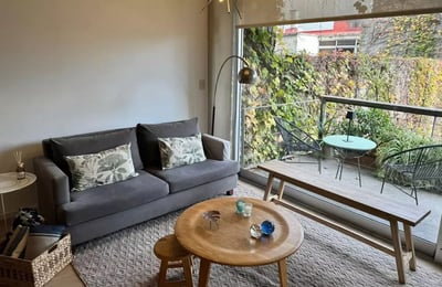 Langzeitmiete – 3-Zimmer-Wohnung mit Balkon und Pool in Buenos Aires, Argentinien, Palermo