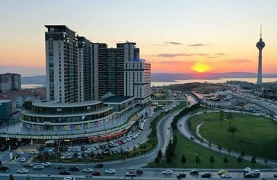 Долгосрочная аренда: квартира 2+1 в жилом комплексе FIRST AVENUE, Стамбул