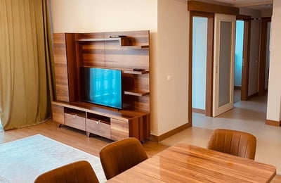 Просторная квартира 2+1 в закрытом комплексе в Башакшехире