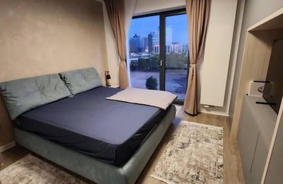 Spacious Apartment in Cloud 9 Residence with Promenada View, Bucharest