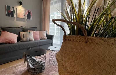 Stylish 3-Room Apartment with Terrace in Grzegórzki, Kraków