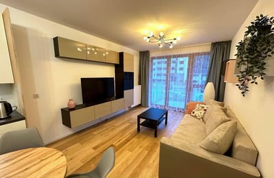 Modern 2-Room Apartment with Balcony in Czyżyny, Kraków