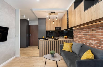 2-Room Apartment with Balcony in Podgórze, Kraków