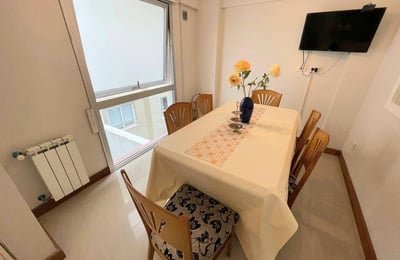 Spacious Apartment with Garage and Rooftop BBQ Area in Mar-del-Plata