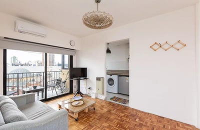 37m² 2-Bedroom Apartment for Rent in Palermo, Buenos Aires
