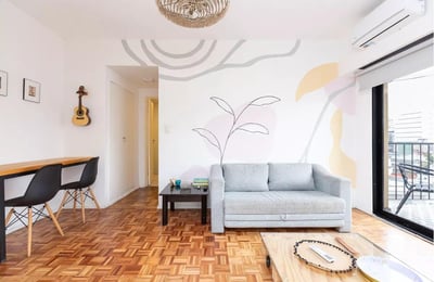 37m² 2-Bedroom Apartment for Rent in Palermo, Buenos Aires