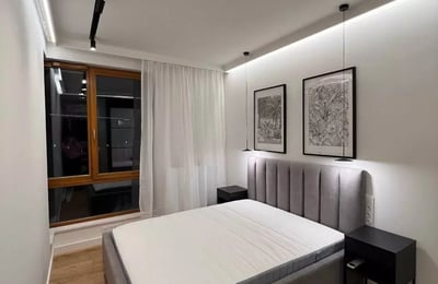 2-Bedroom Apartment for Rent, 47m², Sarmacka Street, Wilanów, Warsaw