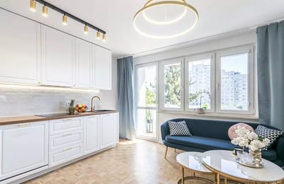 3-Bedroom Apartment for Rent, 50m², Gubinowska Street, Wilanów, Warsaw, Poland