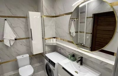 Long-Term Rental: 2-Room Apartment 52 m² with Balcony, Warsaw, Mokotów