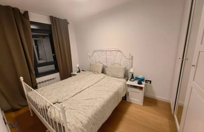 Long-term rental 3-room apartment in Belgrade, Vračar with balcony and parking space