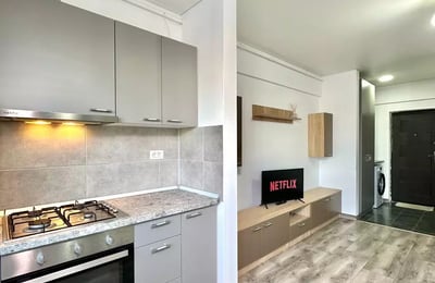 Modern studio in Militari Residence, Bucharest – long-term rental