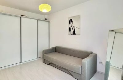 One-room apartment in a new building in Bucharest, long-term rental