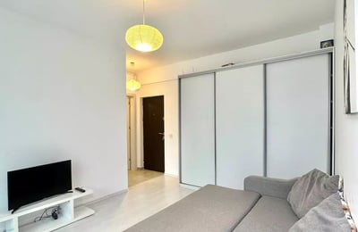 One-room apartment in a new building in Bucharest, long-term rental