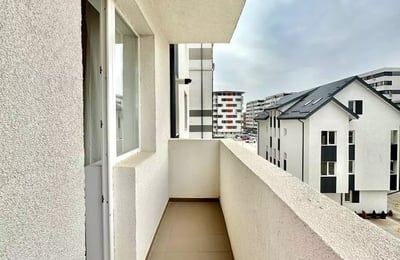 One-room apartment in a new building in Bucharest, long-term rental