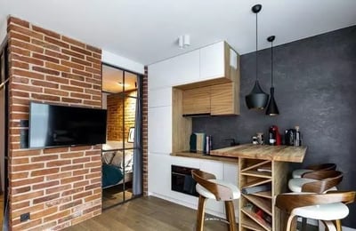 Долгосрочная аренда 2-комнатной квартиры, Kazimierz, ул. Św. Wawrzyńca, Старый город, Краков