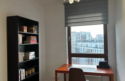 Alquiler a largo plazo de un apartamento de 3 habitaciones, 53 m², ul. Nocznickiego, Bielany, Varsovia