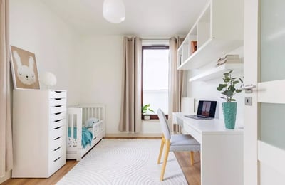 Long-term rental, Warsaw, Siedmiogrodzka St., Wola district: 3-room apartment with a balcony