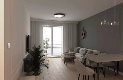 Long-term rental — 2-room apartment 44 m² in Warsaw, Praga-Południe