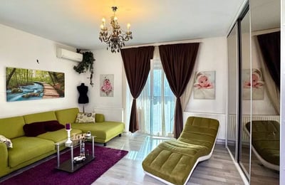 Long-term rental of a two-bedroom apartment in Bucharest, "Militari Residence" complex, Orhideelor 30А Street
