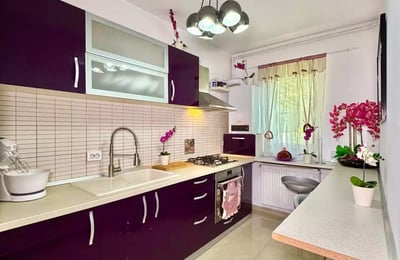 Long-term rental of a two-bedroom apartment in Bucharest, "Militari Residence" complex, Orhideelor 30А Street