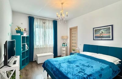 Long-term rental of a two-bedroom apartment in Bucharest, "Militari Residence" complex, Orhideelor 30А Street