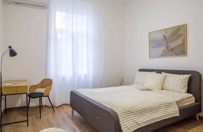 Long-term rental of a cozy two-bedroom apartment in the center of Vračar, Belgrade
