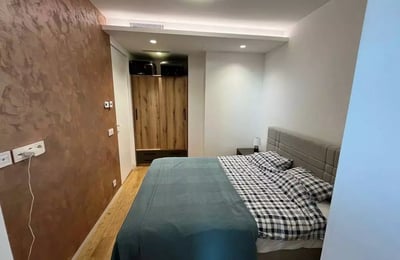 Long-term rental of a 2-rooms apartment in the premium residential complex "Sakura Park", New Belgrade