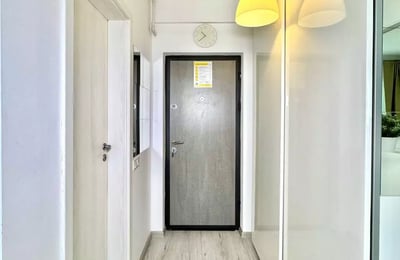 Long-term rental of a studio with a balcony in Bucharest, "Militari Residence" complex, Weiner Palada 49 Street