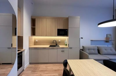 Long-term rental of a 2-rooms apartment in Wrocław, st. Michalczyka 1